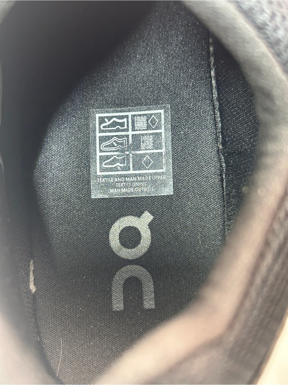 On Cloud Shoes Sneakers Mens The Roger Advantage Size 13 Triple Black Athletic - Picture 11 of 16